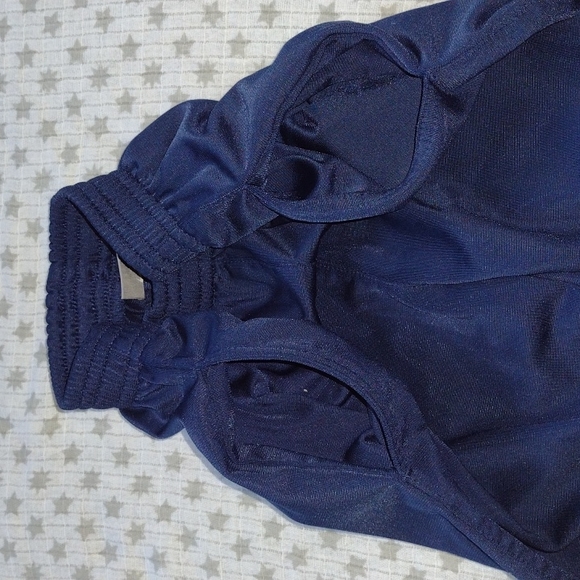 Nice NIKE Navy and White Track Pants - Picture 4 of 6